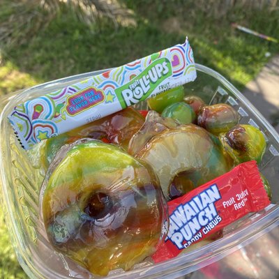 Pineapple/grape Mix Fruit Roll Up Mix