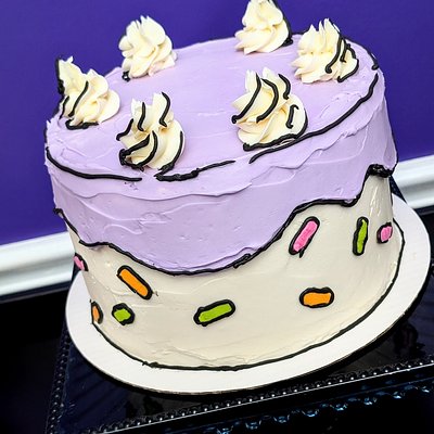 Comic Style Cake