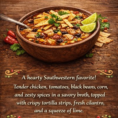 16 oz Chicken Tortilla Soup