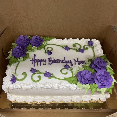 Quarter Sheet Cake