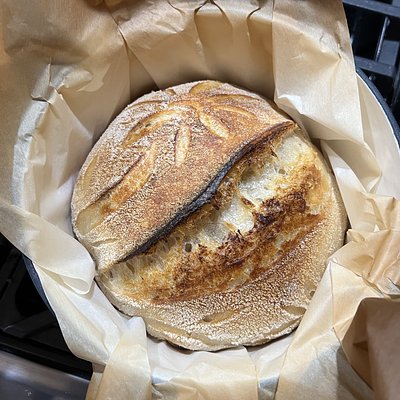 Artisan Bacon Cheddar Sourdough Bread