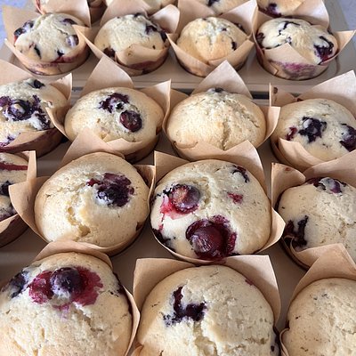 Blueberry muffins