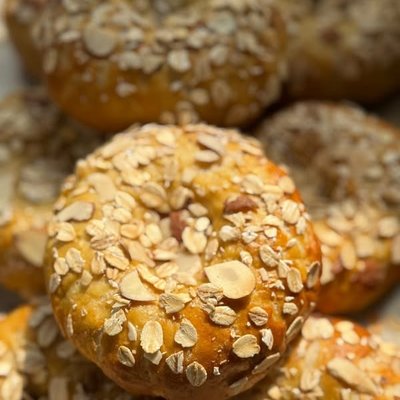 Oats & Honey Sourdough Bagel 