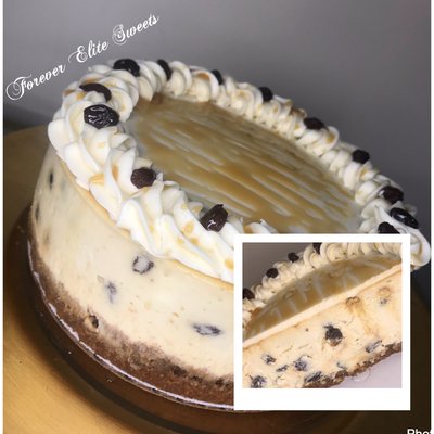 Rum & Raisins Cheesecake