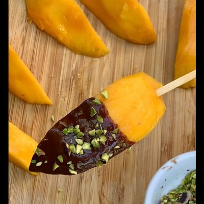 3ct Chocolate Covered Mango Slices