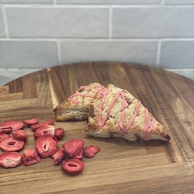 Strawberry Sourdough Scones (2 Pack) 