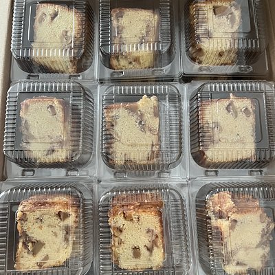 Irish Apple Cake Slices 