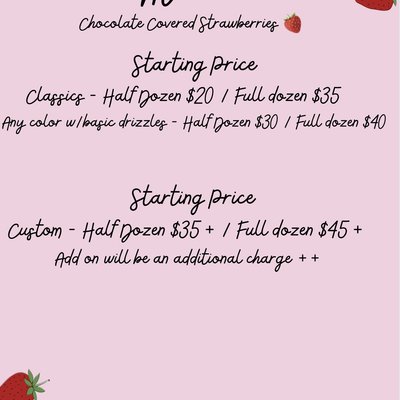 Chocolate Covered Strawberries 🍓