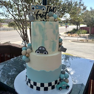 Two Tier-Custom Cake