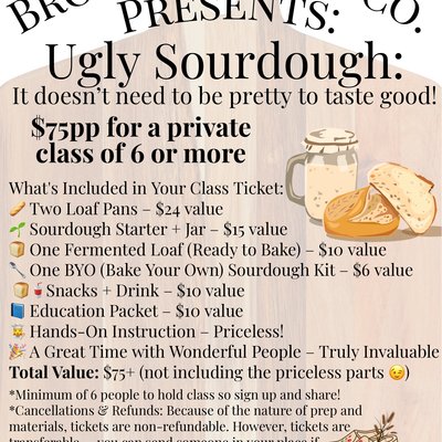 Ugly Sourdough Beginners: 