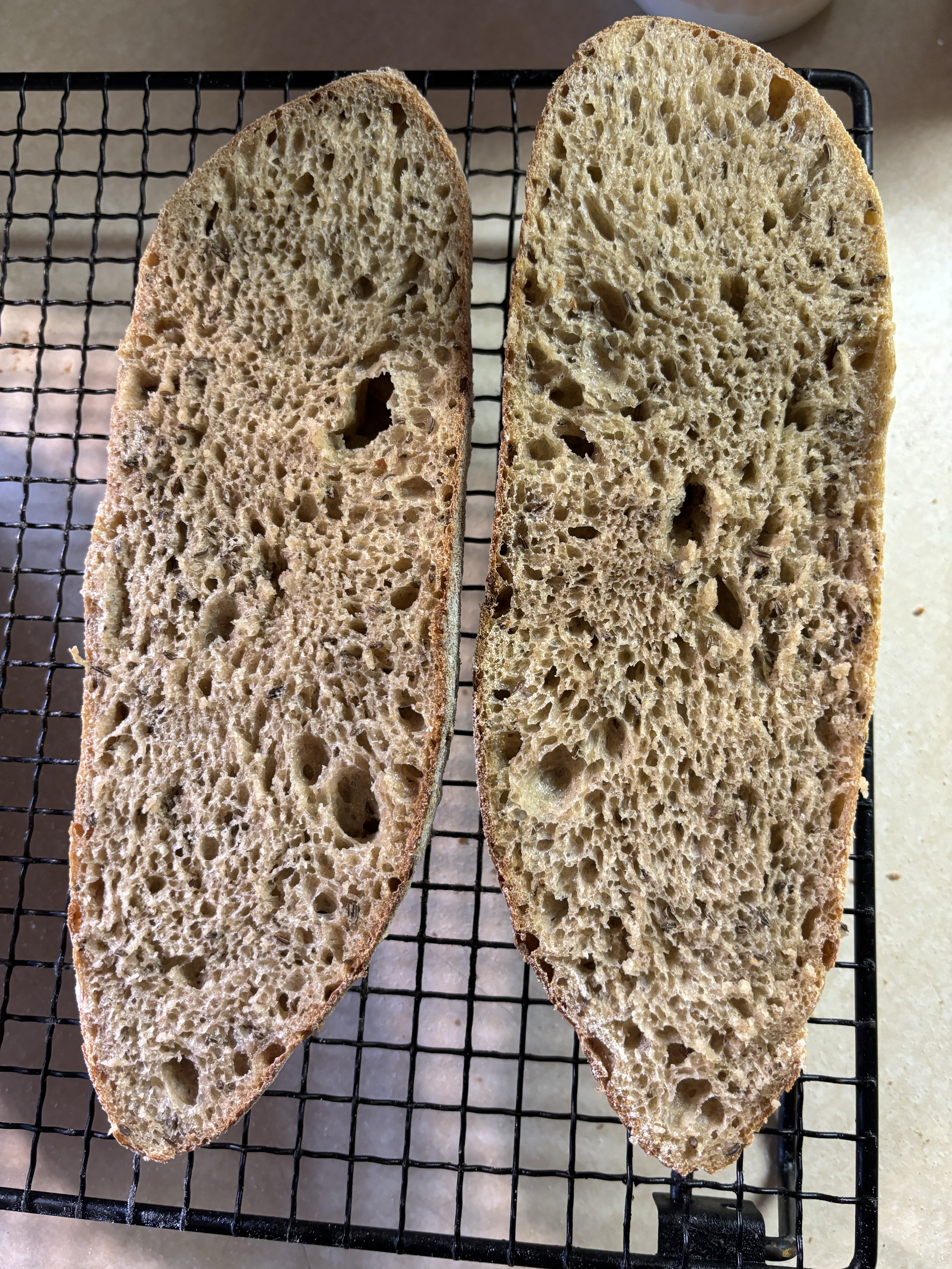 2 Large Baguettes 