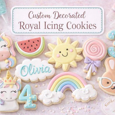 Custom Decorated Cookies 