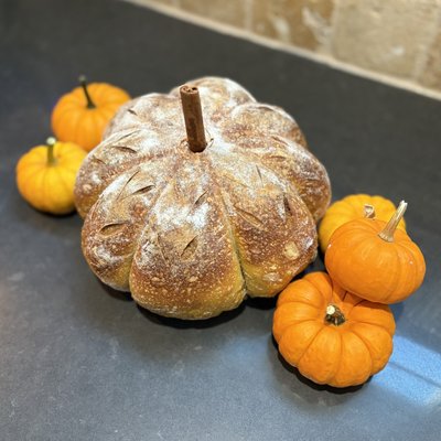 Pumpkin Spice Sourdough Loaf
