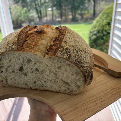 Zaatar Sourdough Loaf