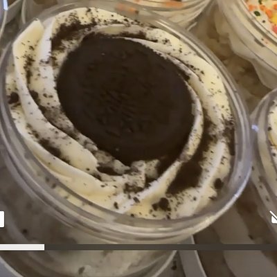 Cookies And Cream Cake Jar