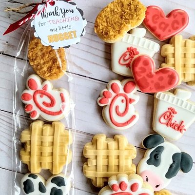 Eat More Chicken Cookies