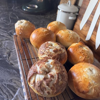 Sourdough Bagels (x4) 