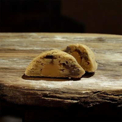 Caramel Stuffed Chocolate Chip Cookie (Single)