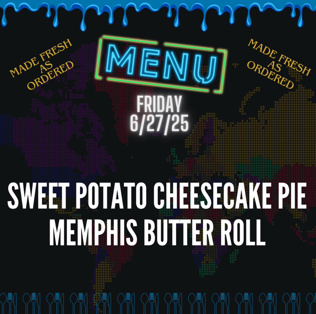 Sweet Potato Cheesecake Pie 6/27/25