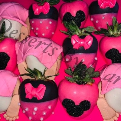 A Dozen of Fully Decorated Berries 