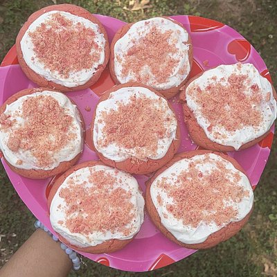 Strawberry Shortcake Cookies