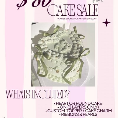8inch Cake Sale 🚨