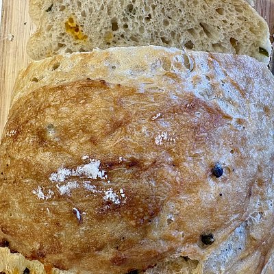 Cheesy Jalapeño Sourdough
