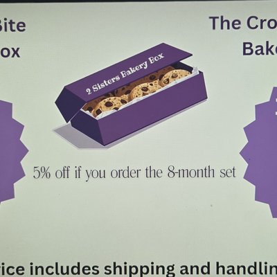 COLLEGE BAKERY BOXES 