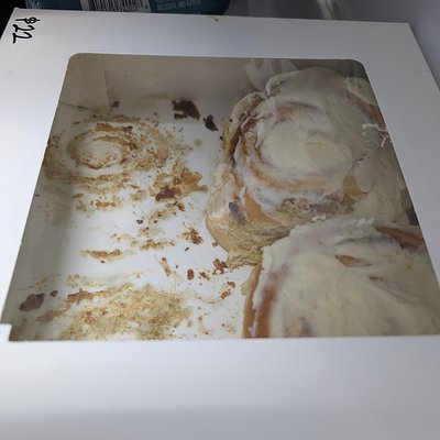 Sinful Cinnamon Rolls (4) With Cream Cheese Frosting