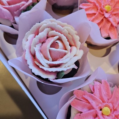 Floral Cupcake Dozen