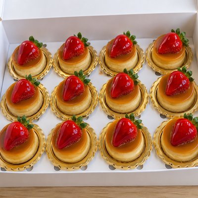 Mini Flans 12 Set 