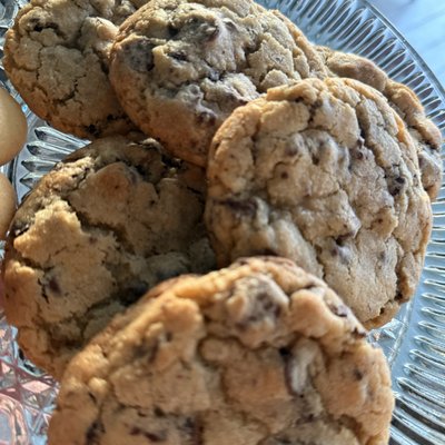 Triple Chocolate Chunk Cookies 