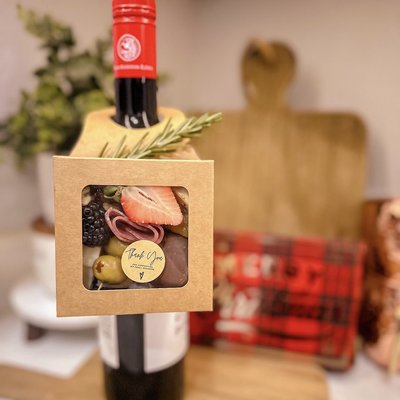 Charcuterie & Wine Gift Box