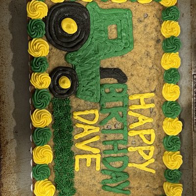 Rectangle Custom Cookie Cake (10x15)