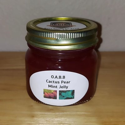 Cactus Pear-Mint Jelly