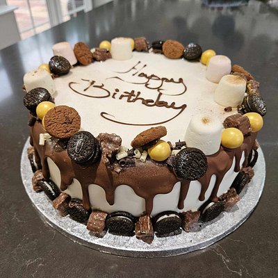 Birthday Cake Serves Up To 18 People
