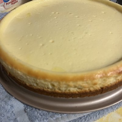 9 Inch Plain Cheesecake