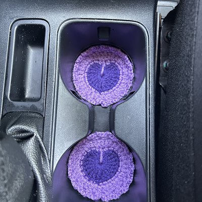 Car Cup Coaster (heart)