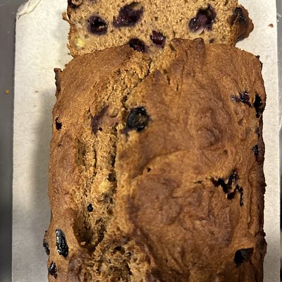 Blueberry Banana Loaf 