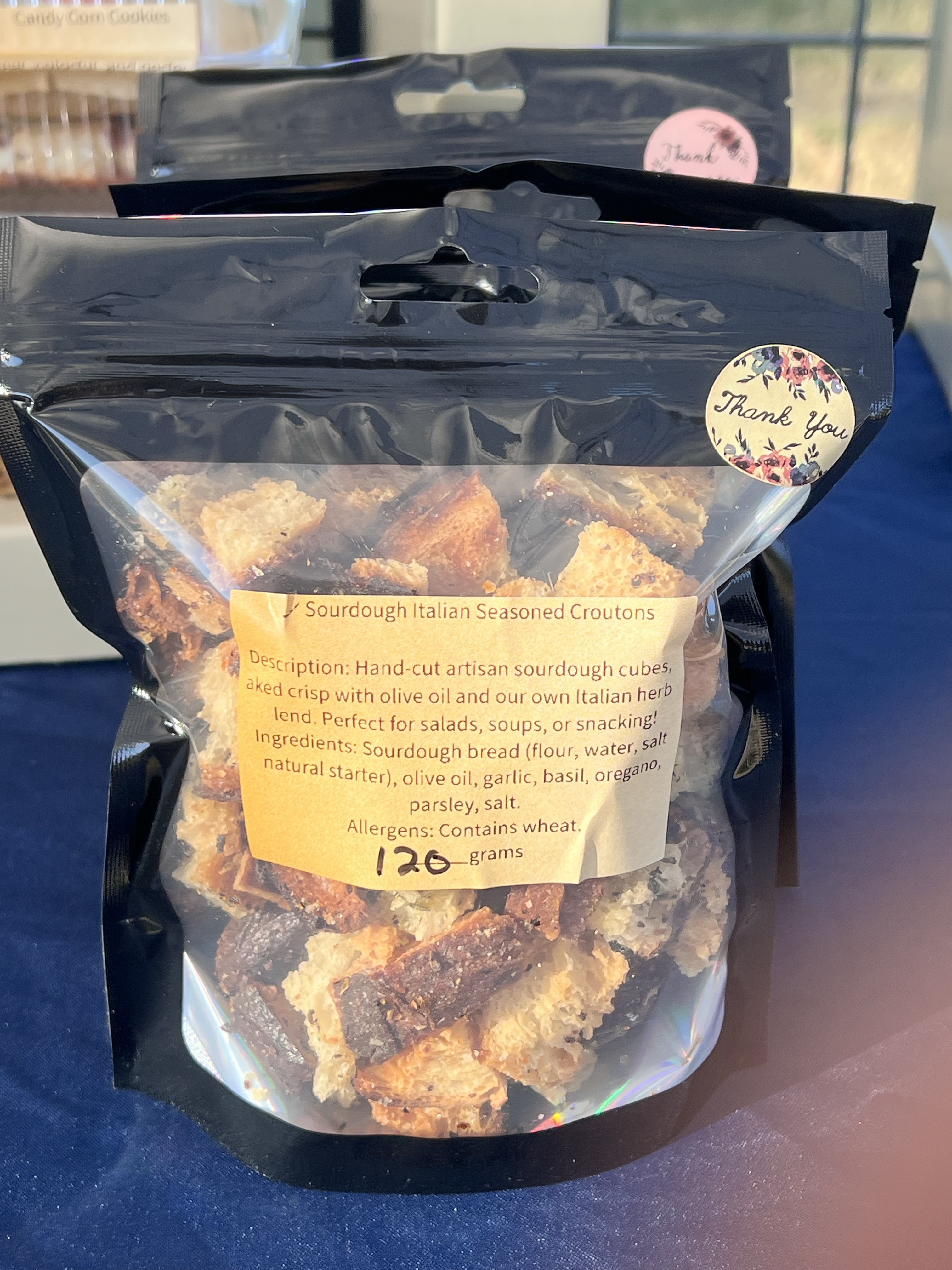 Sourdough Italian Seasoned Croutons