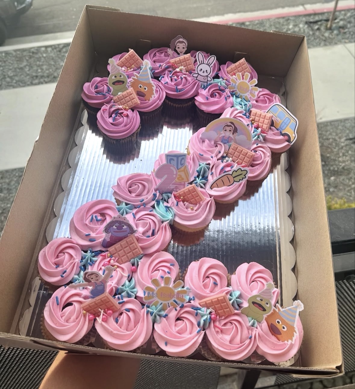 Number Cupcakes