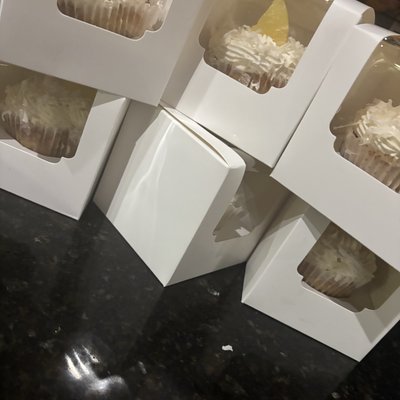 Pineapple Coconut VEGAN cupcakes