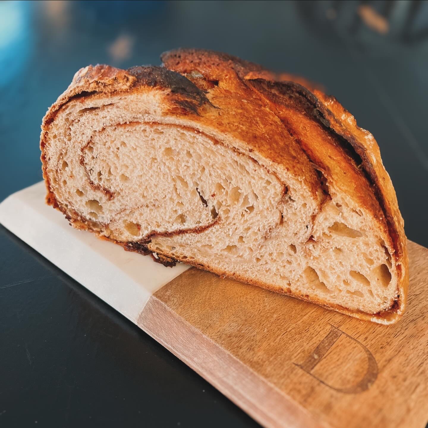 Brown Sugar Cinnamon Sourdough Loaf 