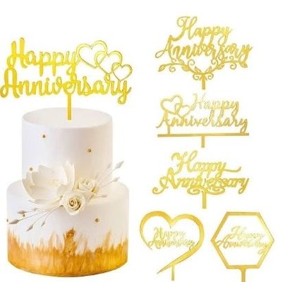 Happy Anniversary Topper