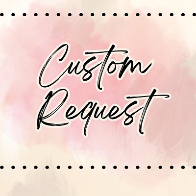 Custom Request Sourdough Loaf Or Baked Goods 