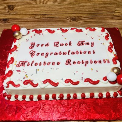 1/4 Sheet Cake