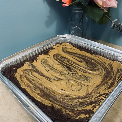 Peanut Butter Brownies 