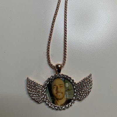 Memorial Winged Necklace