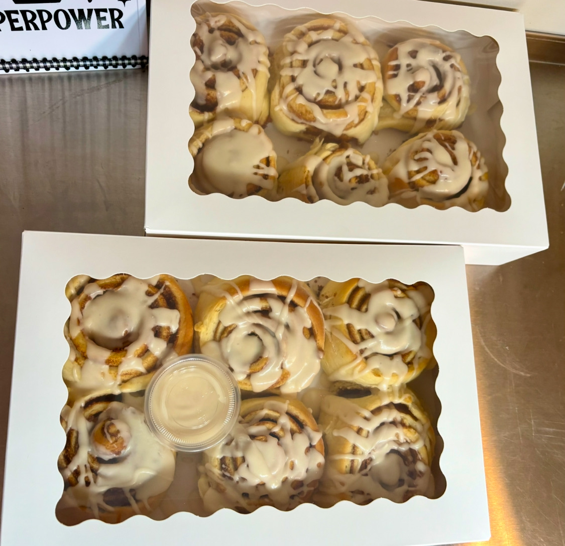 Low Sugar Cinnamon Rolls