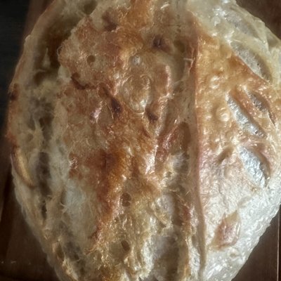 Roasted Garlic Parmesan Rosemary Sourdough Loaf